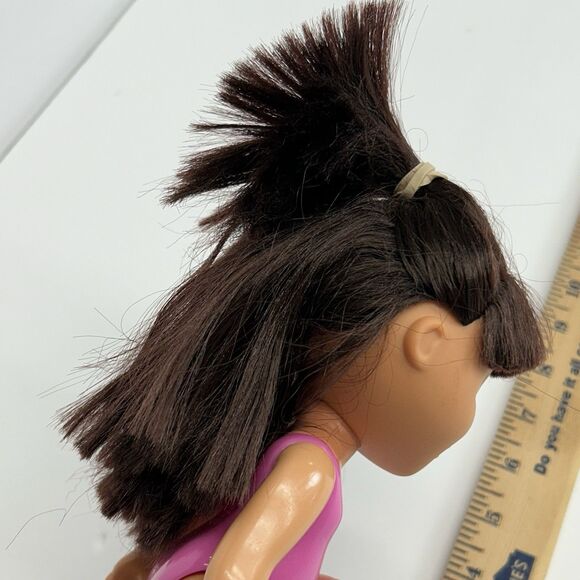 Dora the Explorer Doll 9” Mattel 2009 Swimsuit White Shoes Adventure - Picture 6 of 8